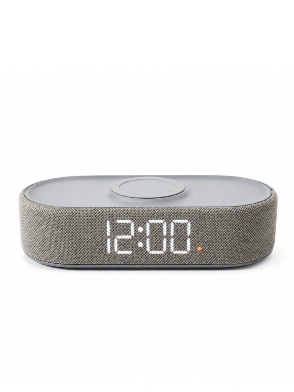 CAPELLO power tray alarm table clock wireless charger